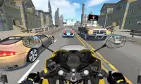 Racing in Moto Screen Shot 0