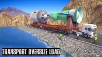 Ponadgabarytowy Cargo Transporter Truck Simulator Screen Shot 10
