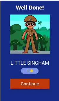 The Game Little Singham Screen Shot 1