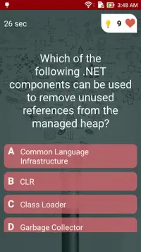 ASP.NET programming Test Quiz Screen Shot 3