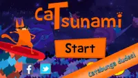 Cat Tsunami: Surf's Up Screen Shot 0