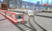 Indian City Train Driving Free Simulator Screen Shot 1