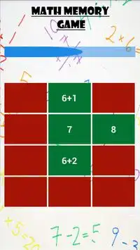 Matematyka Memory Game Screen Shot 2