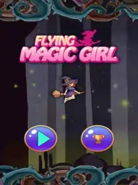 Flying Magic Girl Screen Shot 3