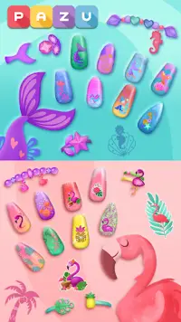 Nail Art Salon - Manicure & jewelry games for kids Screen Shot 6