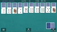 Spider Solitaire Classic Game Screen Shot 1