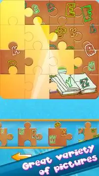 Alfabet Puzzle dla Dzieci Screen Shot 3