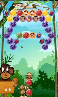 Monkey Bubble Shooter Screen Shot 1