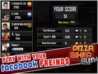 Pizza Delivery Bike Rider - 3D Racing Screen Shot 14