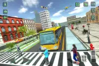 City Tour Coach Bus Driving Simulator : Real Bus Screen Shot 11