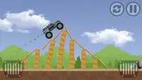 سباق الوحش شاحنة - لعبة القيادة البضائع Screen Shot 14