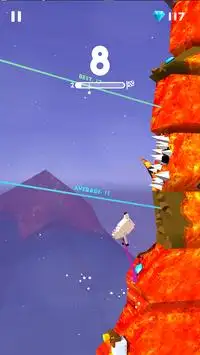 Lava Climber Run - Flip Fun Race 3D Screen Shot 1