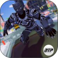 Grand Panther Flying Superhero City Battle