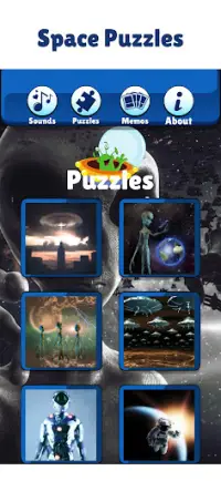 Space Games For Kids: Aliens Screen Shot 2