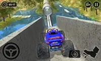 Bergauf Monster Truck Driving Simulator 2018 Screen Shot 3