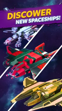 Merge Space Ships: Cyber ​​Masa Depan Merger 3D Screen Shot 3