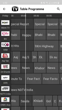 India TV Listing Guide Screen Shot 5