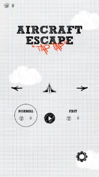 Aircraft Escape Tap Tap Screen Shot 0