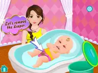 おむつの変更の赤ちゃんのゲーム Screen Shot 4