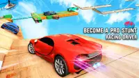 Mega Ramp Car Racing - Ramp Stunt Car Games Screen Shot 3