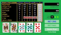 Video Poker - Multiplier Screen Shot 5