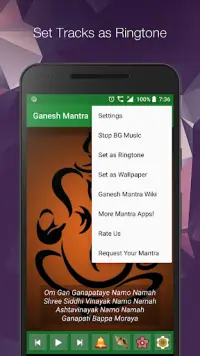 Ganpati Mantra & Aarti - Ganpati Mantra HD Audio Screen Shot 3