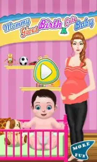 Mommy birth games for girls Screen Shot 0