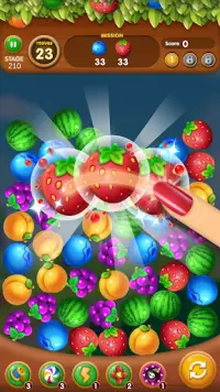 Fruits Crush: Link Puzzle Game Screen Shot 3