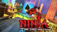 Ninja Girl Superhero Game Screen Shot 0