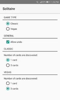 Solitaire Screen Shot 6