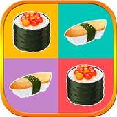 Sushi Memory Games For Kids