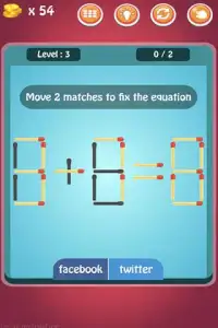 Brain Game Matches Puzzle Screen Shot 3