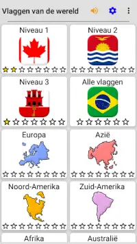 Vlaggen van alle landen van de wereld - Vlag-Quiz Screen Shot 3