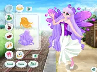 Dress Up Angel Anime Girl Game Screen Shot 2