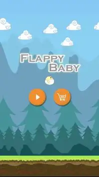Advanced Flappy Baby Screen Shot 0