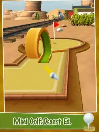 Mini Golf Retro - Sand town Screen Shot 5