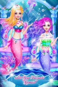Princess Mermaid Birthday Party - sihirli peri Screen Shot 1