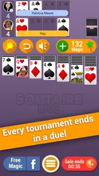 Solitaire Live Screen Shot 3