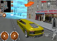 Insane City Limo Driver 3D Screen Shot 4