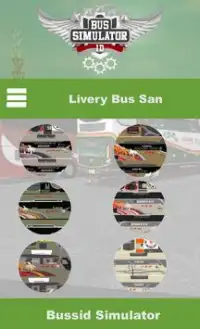 Livery Bussid SAN Screen Shot 1