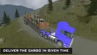 Offroad Cargo Trailer Truck Screen Shot 10