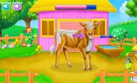 Pequeños juegos de cuidado de la vaca Screen Shot 2