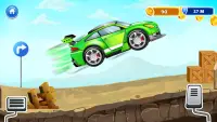 Uphill Races Car Game for kids Screen Shot 2