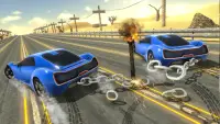 Coches encadenados Impossible Stunts Juegos coches Screen Shot 4