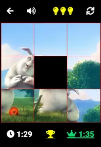 Sliding Video Puzzle Screen Shot 2