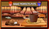 Pottery Maker Fun Factory - Ceramic Making Game Screen Shot 1