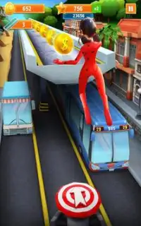 Subway Miraculous Ladybug Jungle Run 2 Screen Shot 2