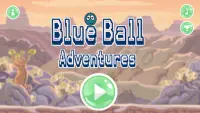 Blue Ball Adventure - Ball in Jungle Adventures Screen Shot 3