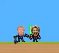 Trump vs Hilary Screen Shot 1