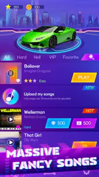 Magic Racing Car: EDM Music Screen Shot 3